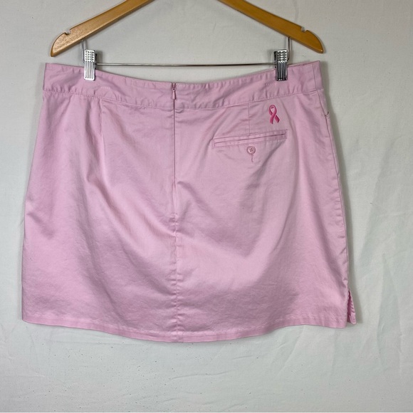 Lady Hagen Breast Cancer Awareness Pink Pencil Mini Golf Skirt Skort Resort Wear - Picture 4 of 7